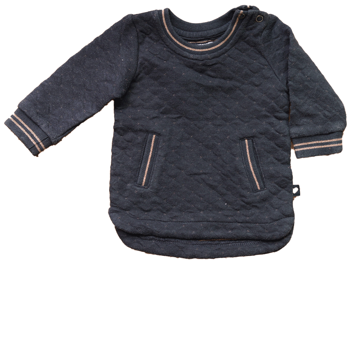 Newborn jurk blauw maat 56