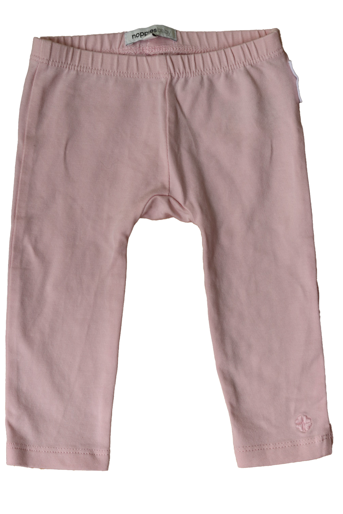 Noppies legging Angie uit de basic babylijn van Noppies. Deze legging draagt maat 62 en heeft een mooie zacht roze kleur.