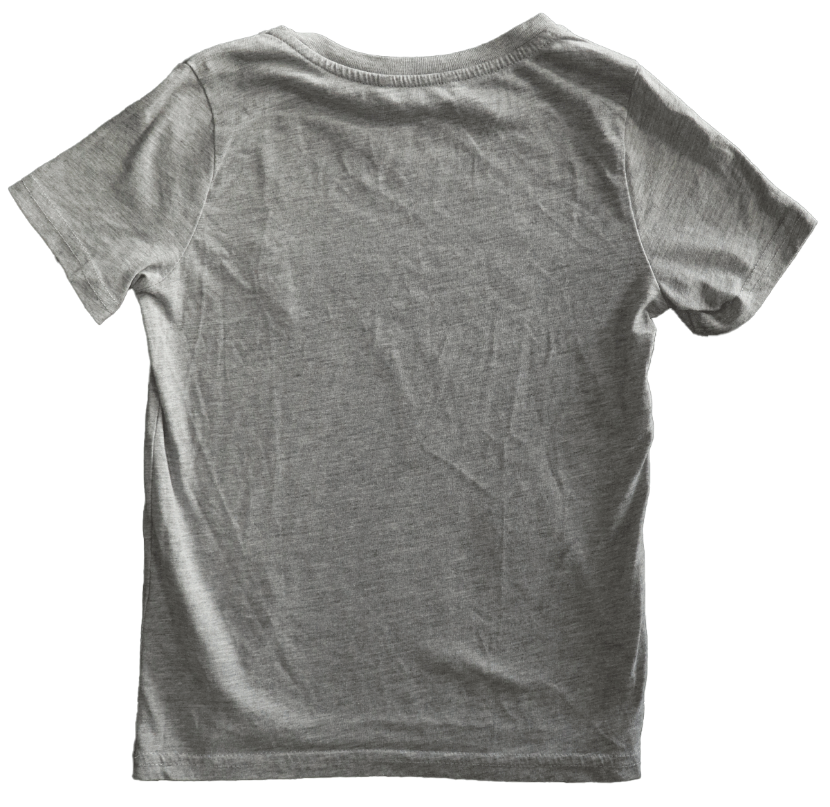 Hema Cool T-shirt (achterkant) voor jongens, maat 122-128. Grijs shirt met ‘Cool’ opdruk en diverse applicaties. Perfect voor de zomer, gemaakt van katoen.