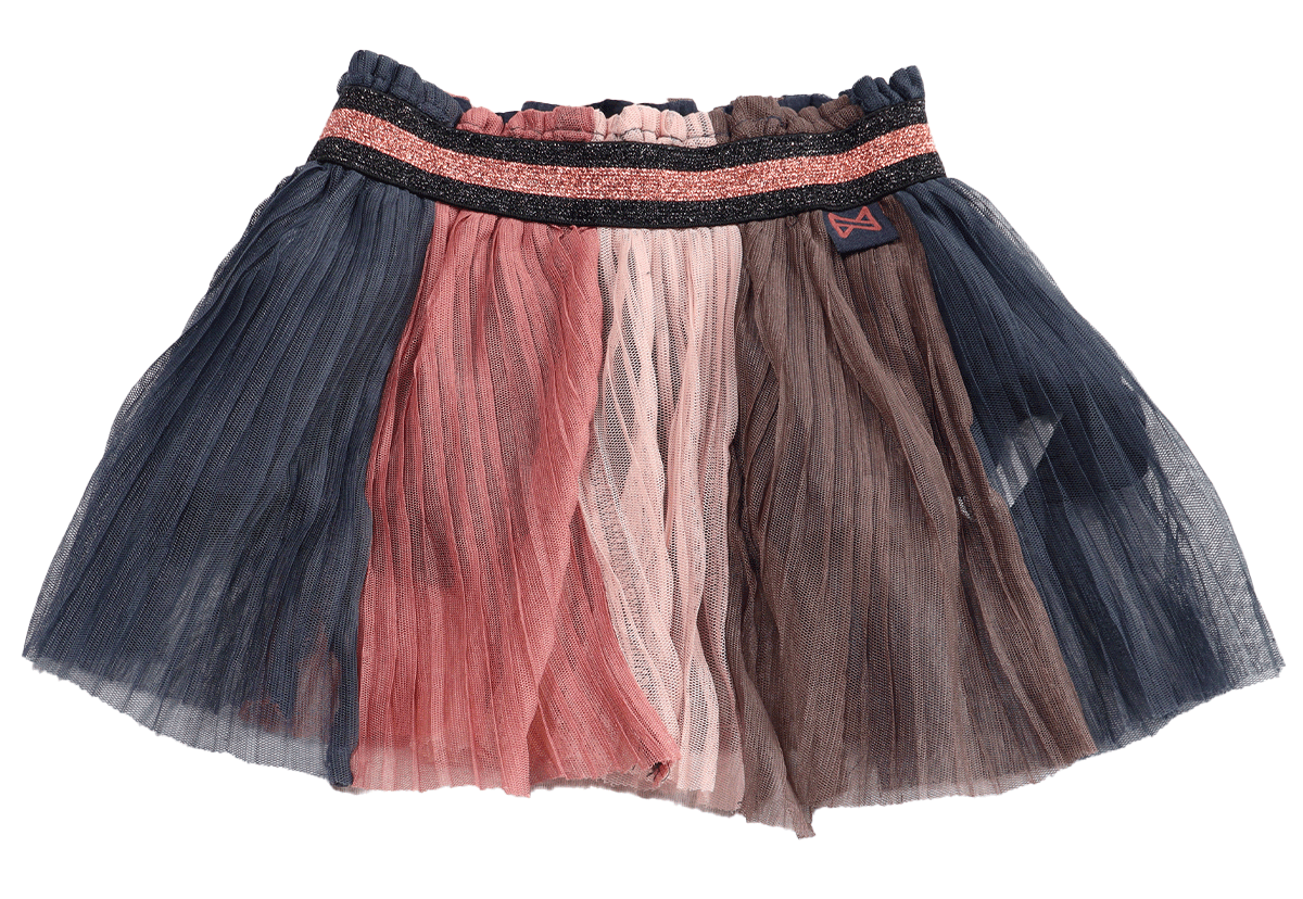 Koko Noko plisse rokje in maat 80 gemaakt van katoen en polyester. Het rokje heeft verschillende kleuren en is leuk te combineren.