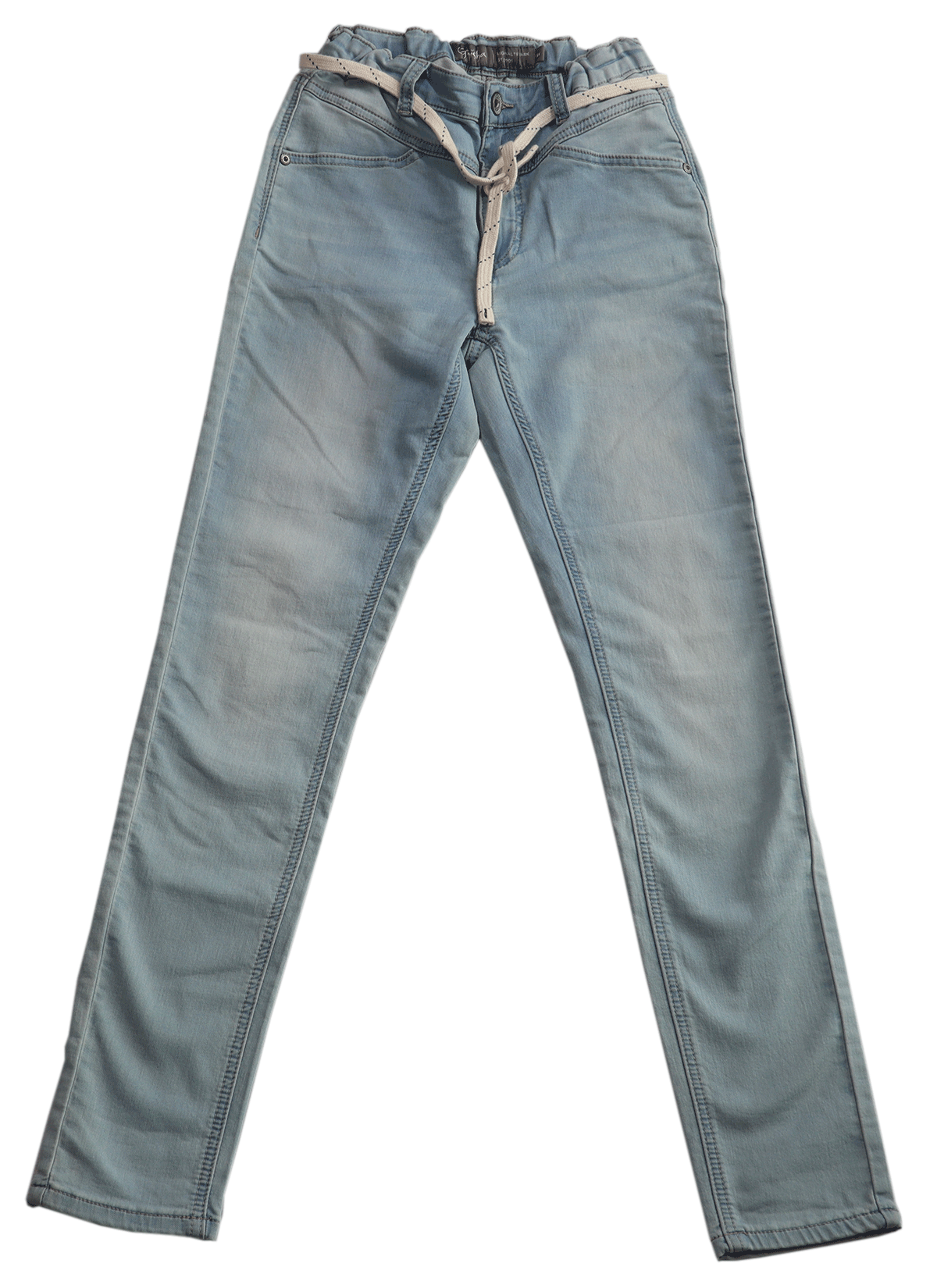 Geisha jeans in maat 164. Super mooie en stijlvolle jeans voor aankomende zomer. Mooi aansluitend model wat altijd stijlvol afkleed.