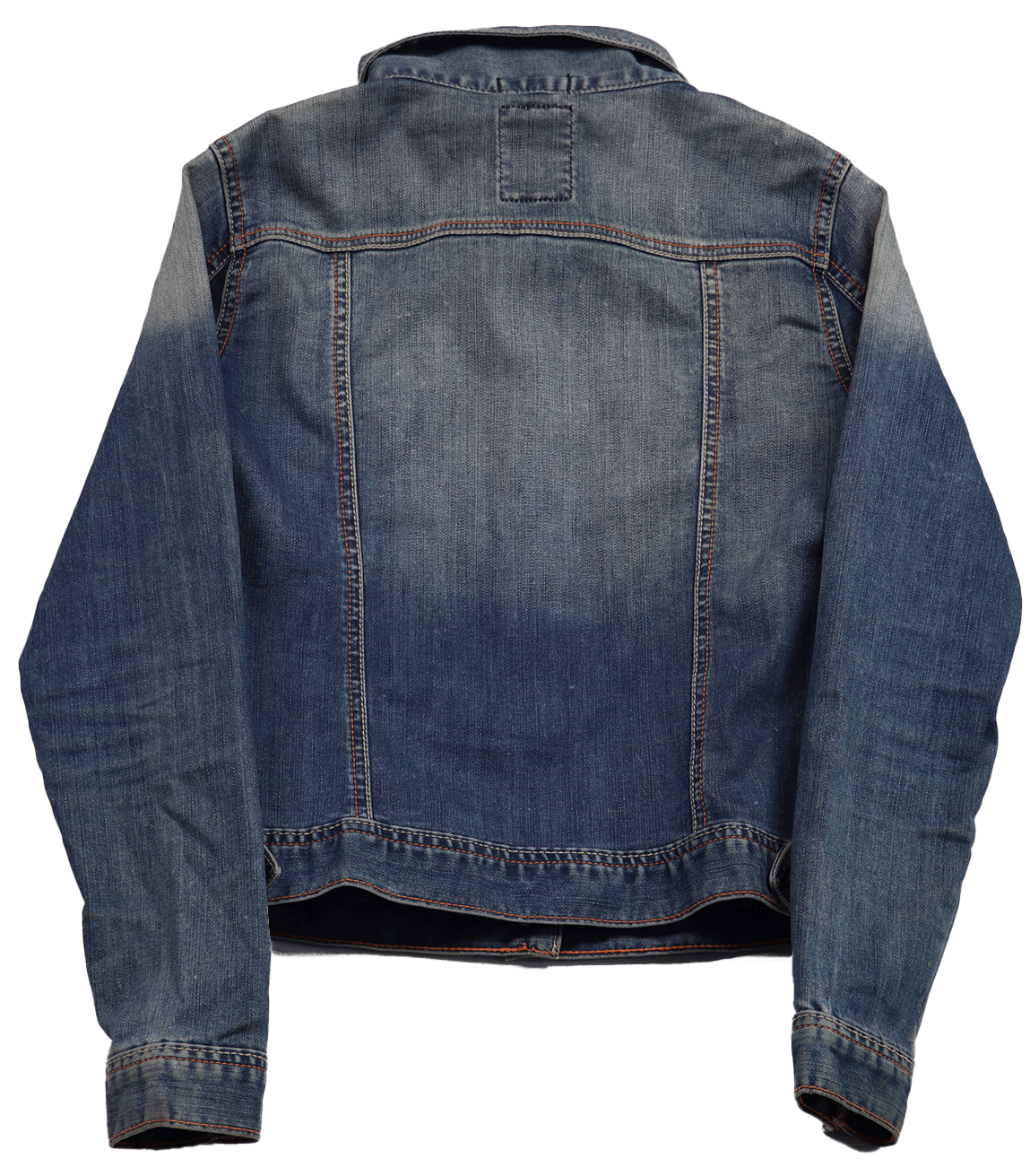 Retour jeans jas achterkant. Deze stoere spijkjas is tijdloos en staat altijd leuk. Eenvoudig te combineren en zit altijd comfortabel.