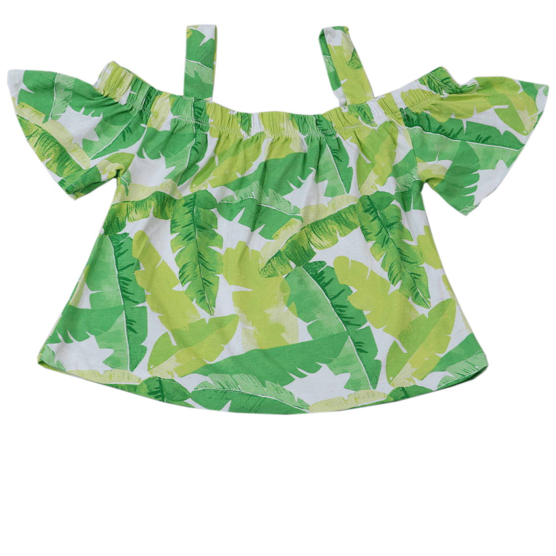 Zara off shoulder top heeft een schouderbandje voor extra comfort en dus extra beweeg en speelplezier tijdens de mooie zomerdagen.