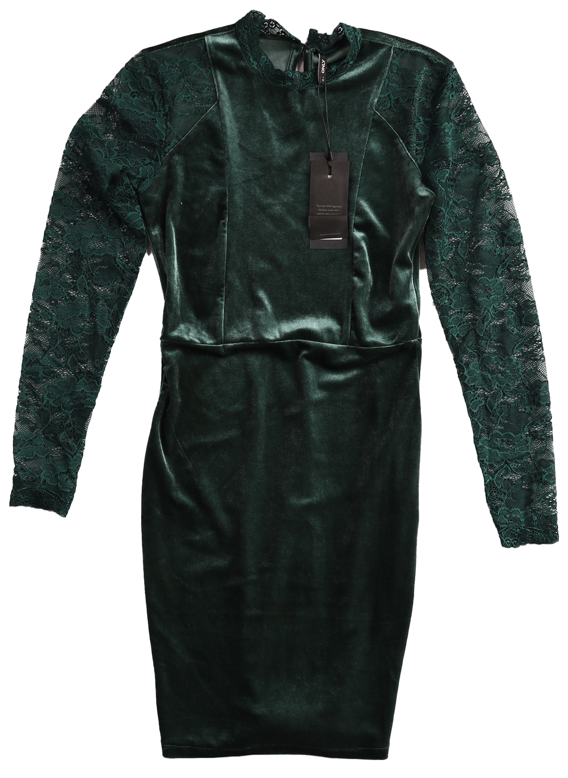 Only jurk groen, deze chique cocktail jurk is geschikt voor alle feestjes. Deze jurk is stijlvol en kleed mooi af door het nauwsluitende model.