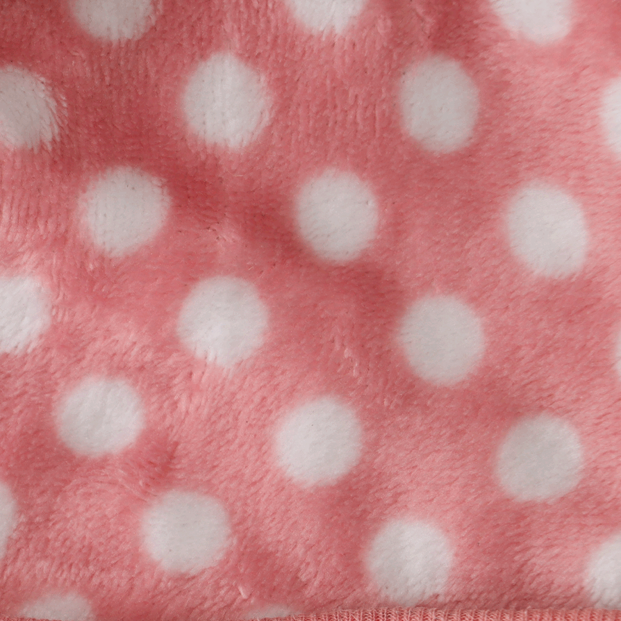Feetje reversibel jas Bonjour (close-up), super schattige jas met een heerlijke zachte en fluffy binnenzijde die je ook als buitenzijde kan gebruiken. Maat 80.