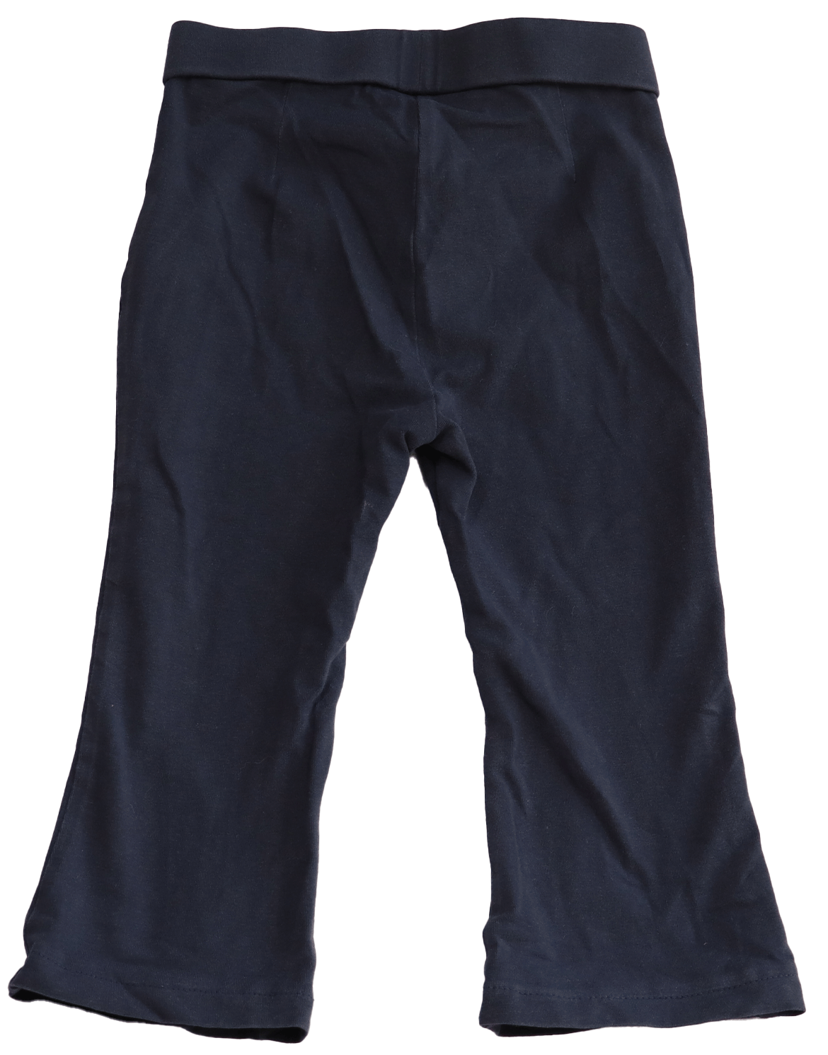 BABY Blue flair maat 86, een eenvoudige broek met een moderne flair broekspijp. Mooie blauwe kleur waardoor eenvoudig te combineren.