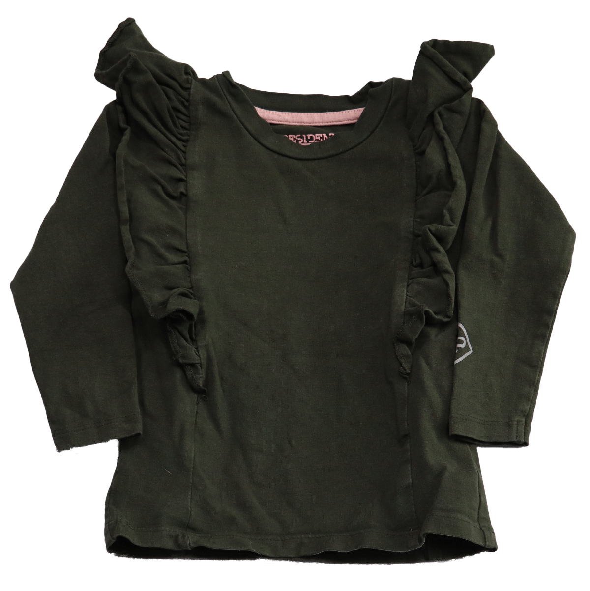 4President longsleeve in maat 80. Een stijlvolle en sierlijke longseeve die is afgwerkt met mooi details. Geschikt voor de echte fashionista.