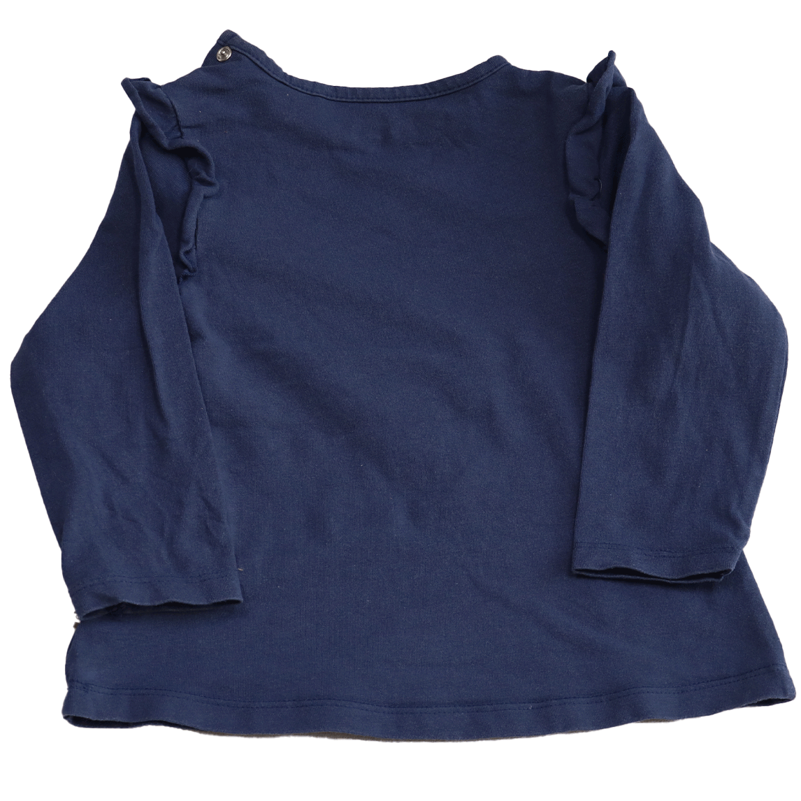 Staccato newborn longsleeve and rainbows in maat 74 achterkant. Een kwalitatief hoogwaardig shirt gemaakt van katoen met elastaan voorextra comfort.