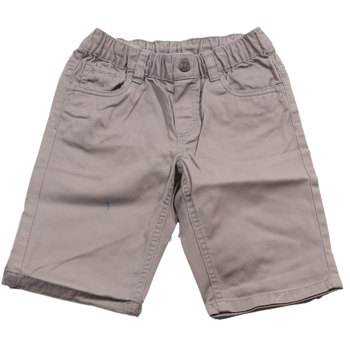 Palomino short grijs in maat 110. Deze short is geschikt om heerlijk in buiten te spelen. Rennen en in de zandbak, met deze short maakt het niet uit.