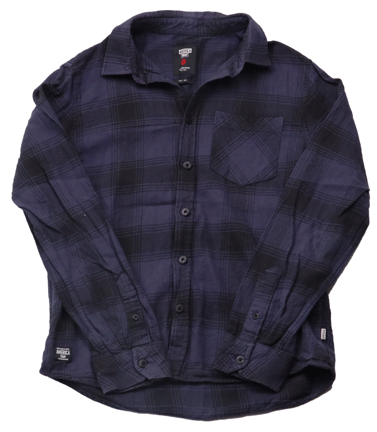 American Today overhemd in maat 146-152 voor jongens. Een modern en tijdloos exemplaar waarin je stoer vent er zeker trendy uit zal zien.