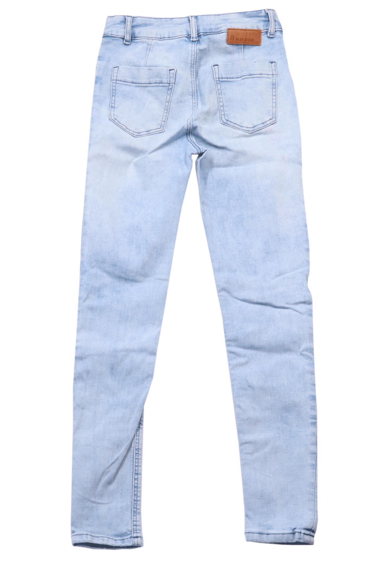 Jegging van Blue Ridge (achterkant), voor meiden in maat 146 is een perfecte mix van stijl en comfort. Deze jegging heeft een skinny fit pasvorm.