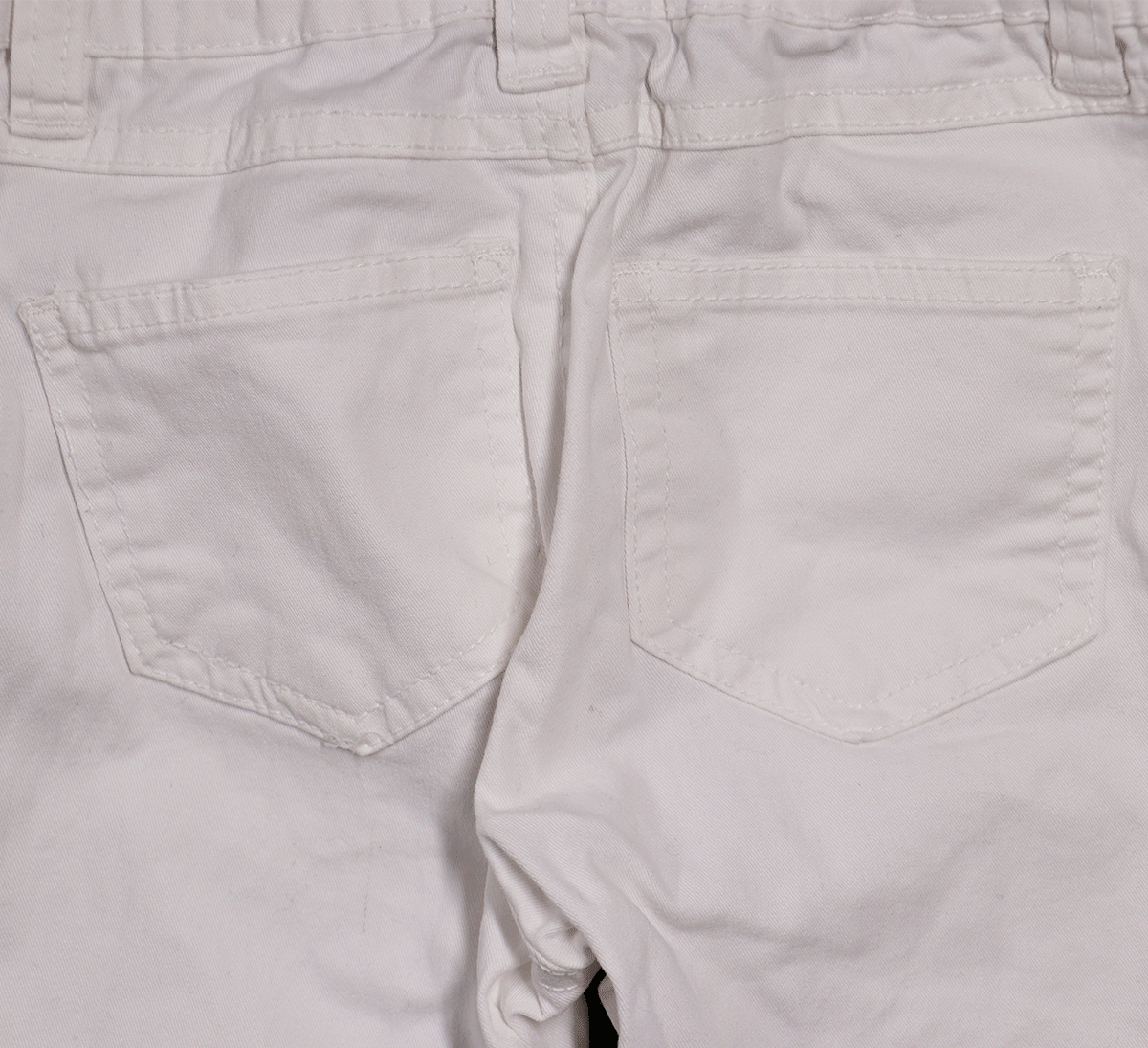 Witte denim