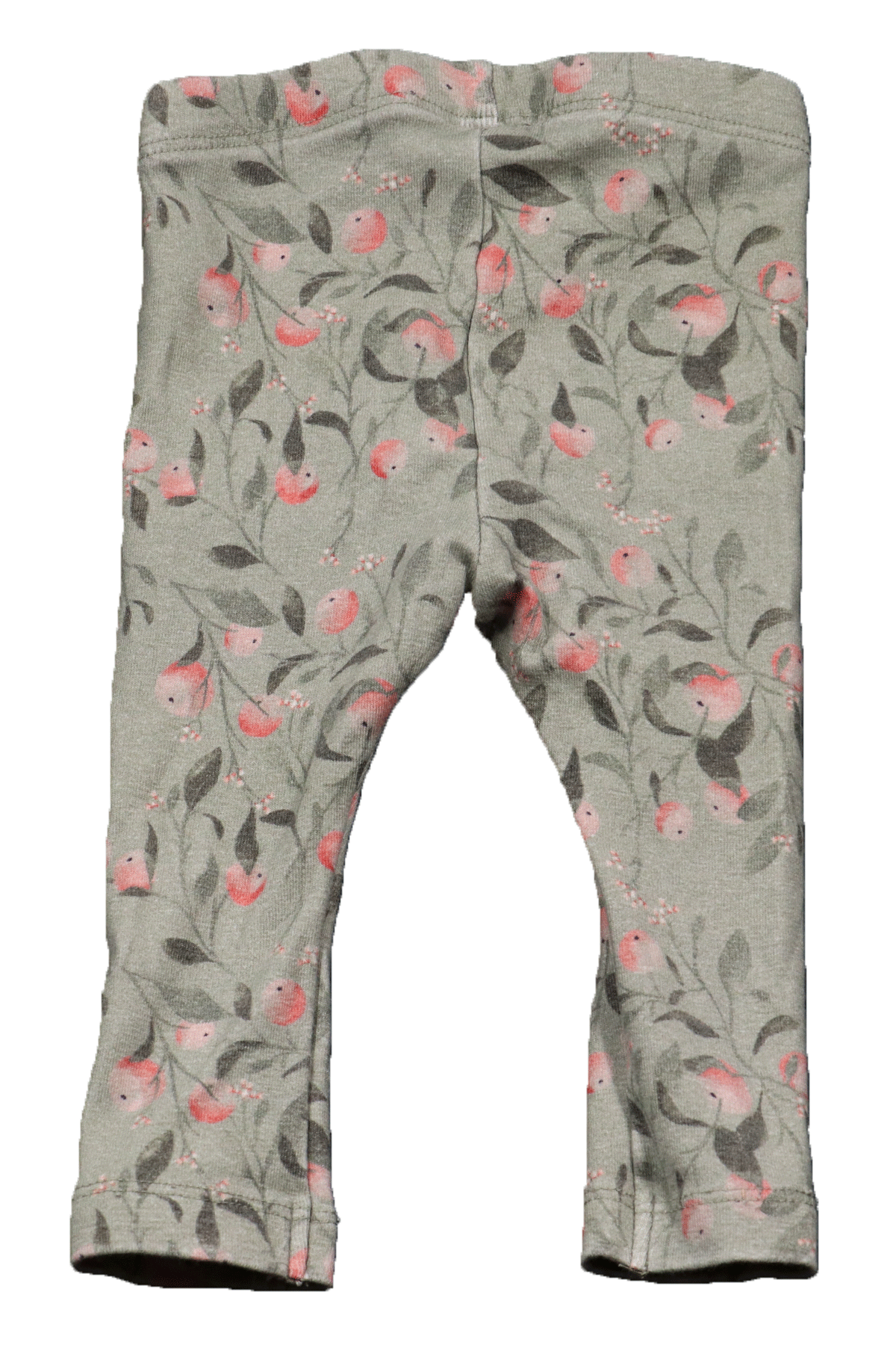 LeggingGroenRozeBladerenAchterkant
