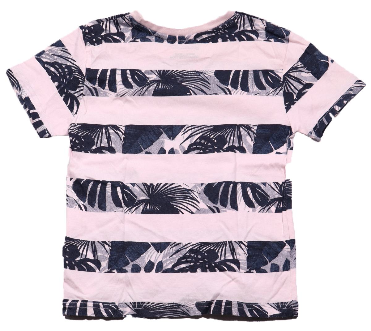 PrimarkShirtMaat116RozeNavyAchterkant