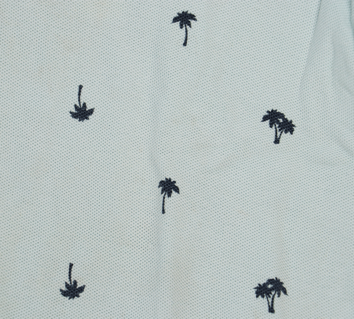Dopoodpo polo shirt palmbomen