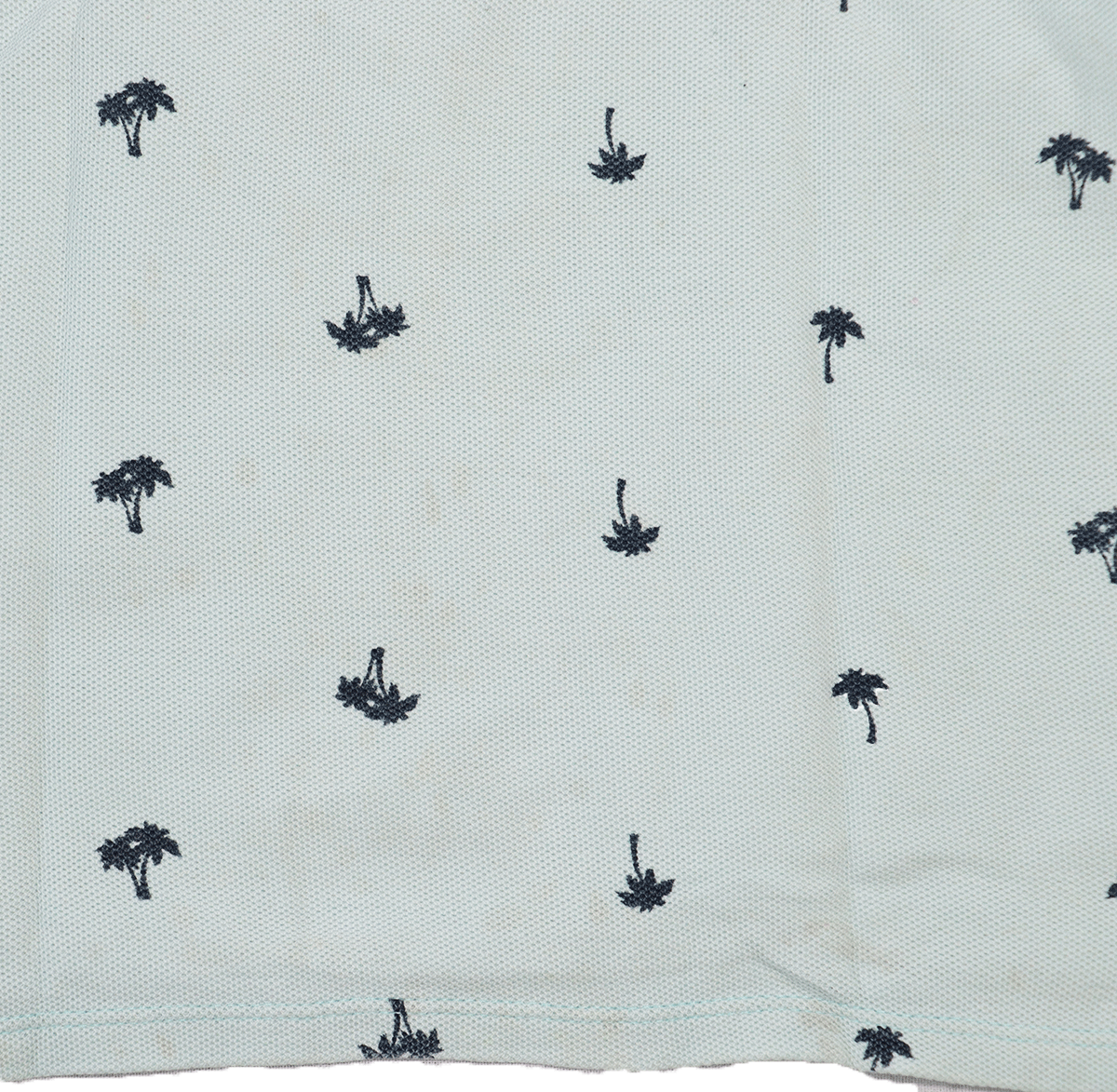Dopoodpo polo shirt palmbomen