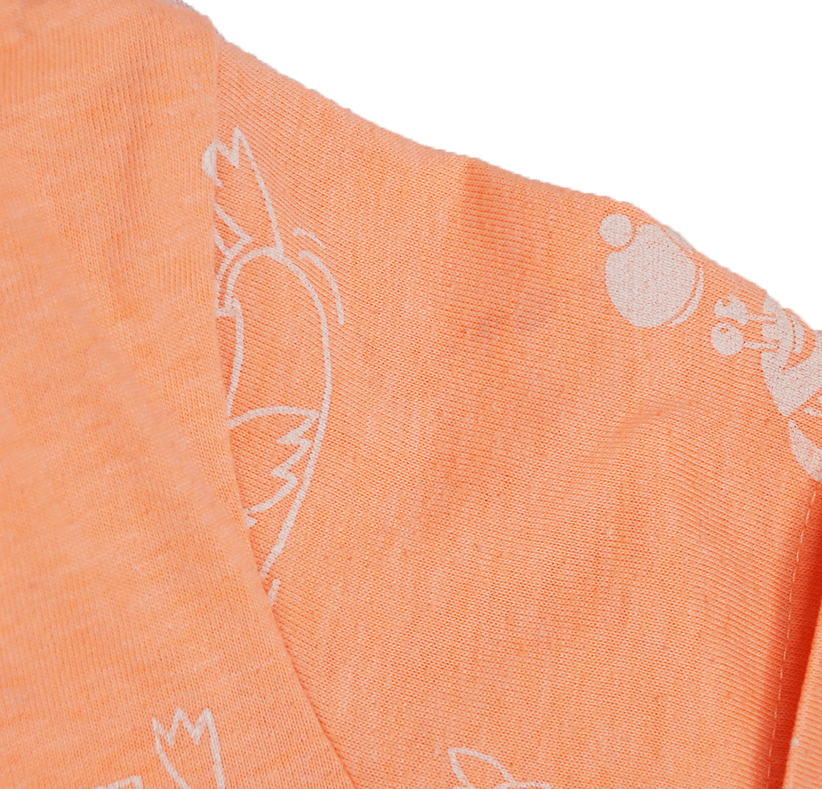 HemaShirtRozeZeedierenMaat110-116CloseUpMouw