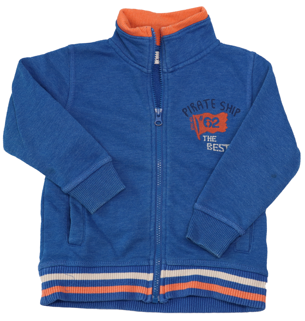 TomTailorVestMaat92-98BlauwOranje