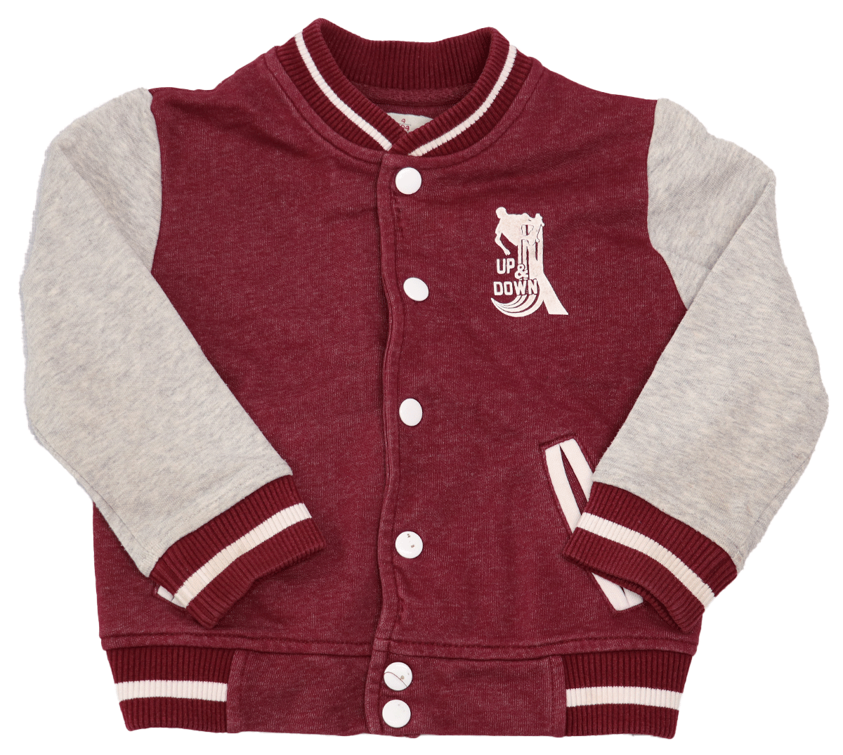 ZaraBaseballJasMaat104GoodGrijs