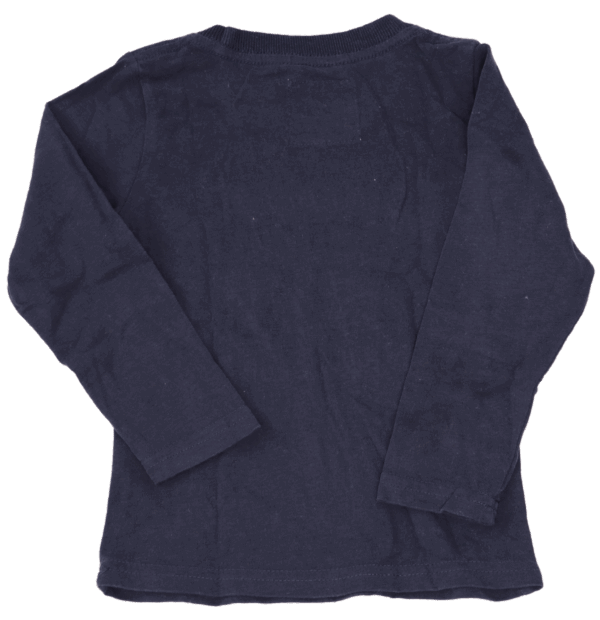 Donkerblauwe fiets longsleeve