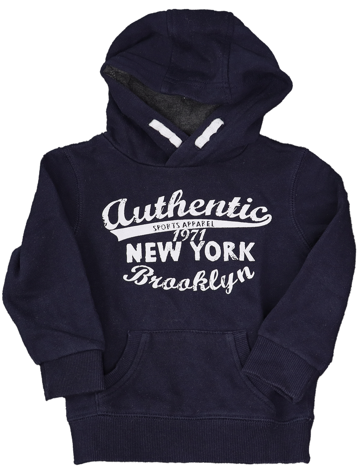 MiniRebelHoodieNavyMaat92-98