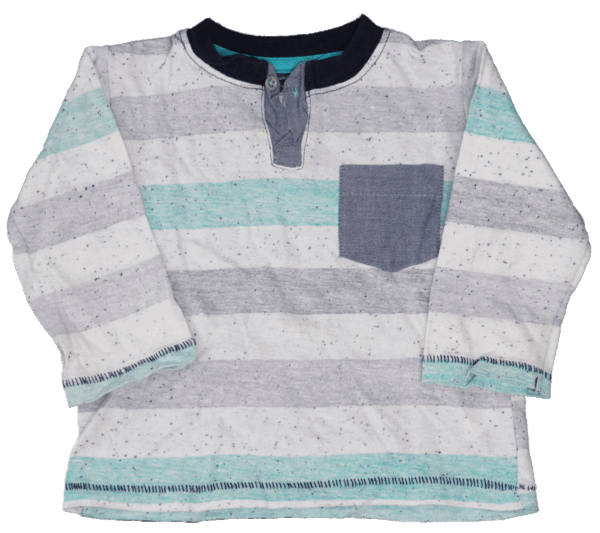 Prénatal longsleeve wit blauw