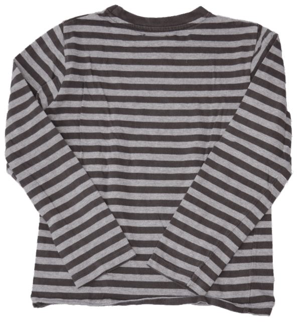 Hema longsleeve grijs gestreept