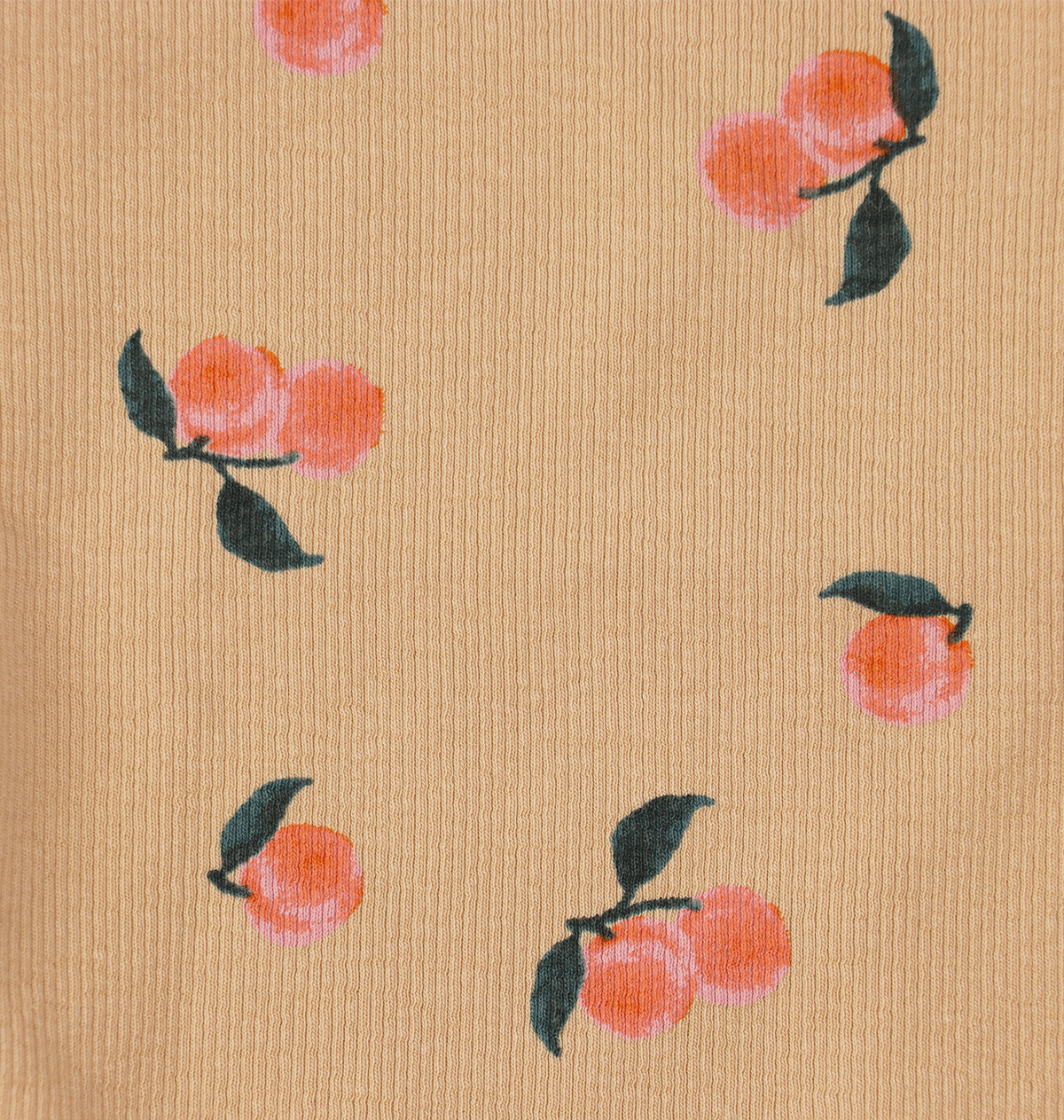 HemaShirtPerzikkenBeigeOranjeGroenMaat62CloseUp